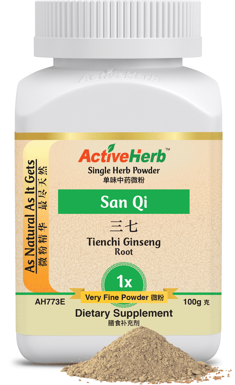 ActiveHerb™ San Qi (Tienchi Ginseng Root) 1x herb powder 100 g