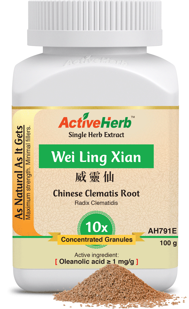 ActiveHerb™ Wei Ling Xian (Chinese Clematis Root & Rhizome) 10x Extract